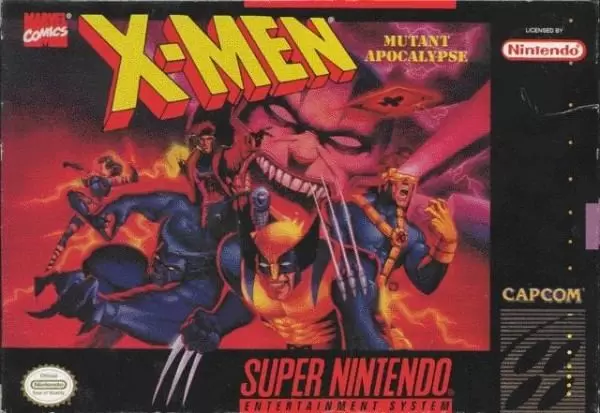 Super Famicom Games - X-Men - Mutant Apocalypse