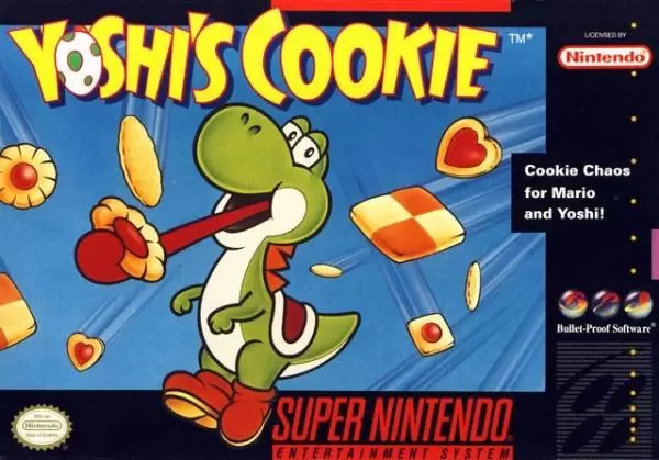 Super Famicom Games - Yoshi\'s Cookie