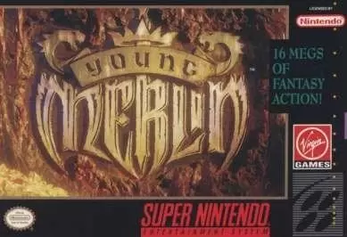 Jeux Super Nintendo - Young Merlin