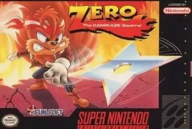Jeux Super Nintendo - Zero the Kamikaze Squirrel