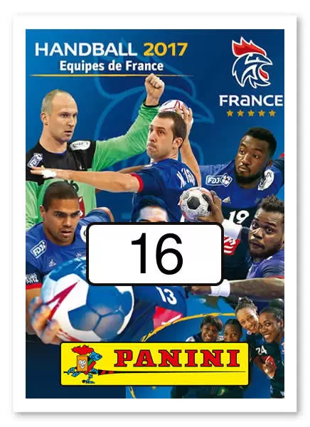 Handball France 2017 - Sticker n°16