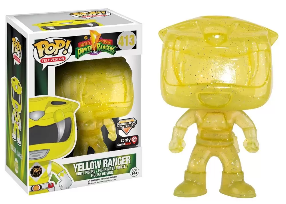 POP! Television - Power Rangers - Morphing Yellow Ranger