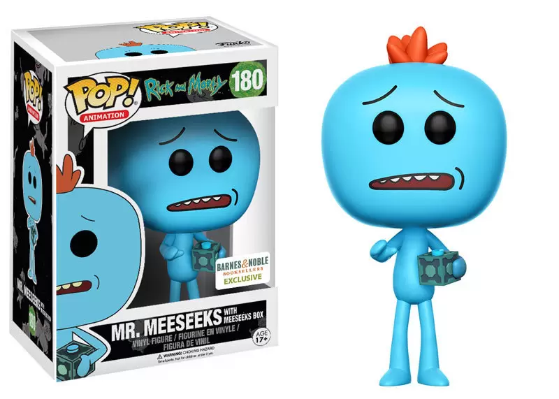 POP! Animation - Rick and Morty - Mr. Meeseeks With Meeseeks Box