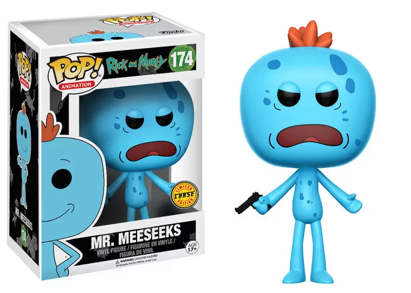 POP! Animation - Rick and Morty - Mr. Meeseeks With Gun
