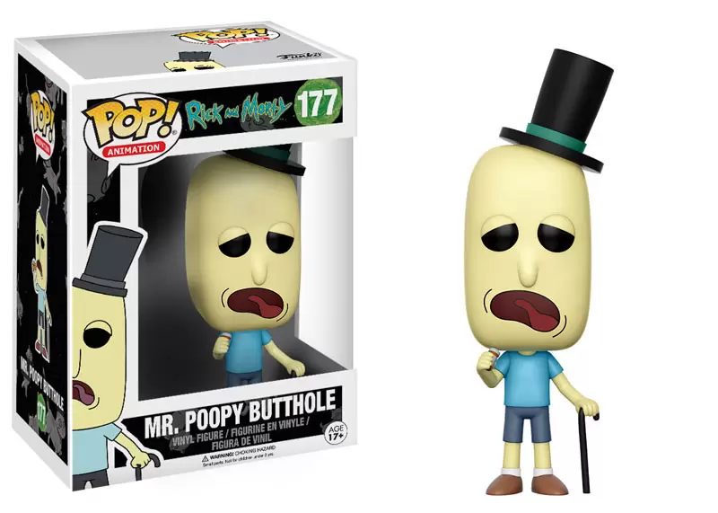 POP! Animation - Rick and Morty - Mr. Poopy Butthole