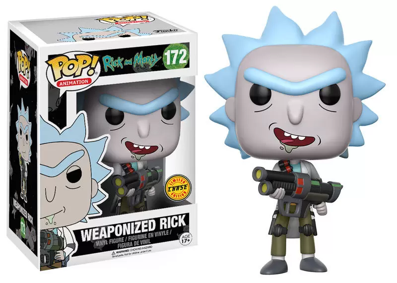 POP! Animation - Rick and Morty - Weaponized Rick Open Mouth