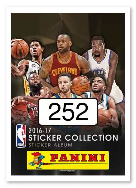 NBA 2016-17 - Sticker n°252
