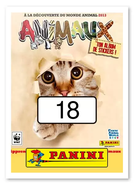 Animaux - A la découverte du monde animal 2013 (France) - Sticker n°18