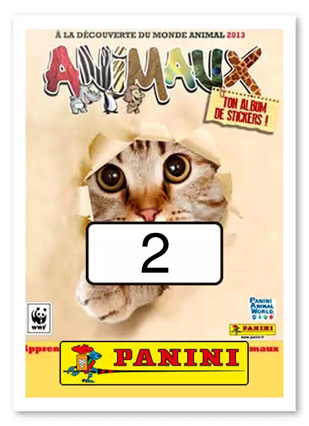 Animaux - A la découverte du monde animal 2013 (France) - Sticker n°2