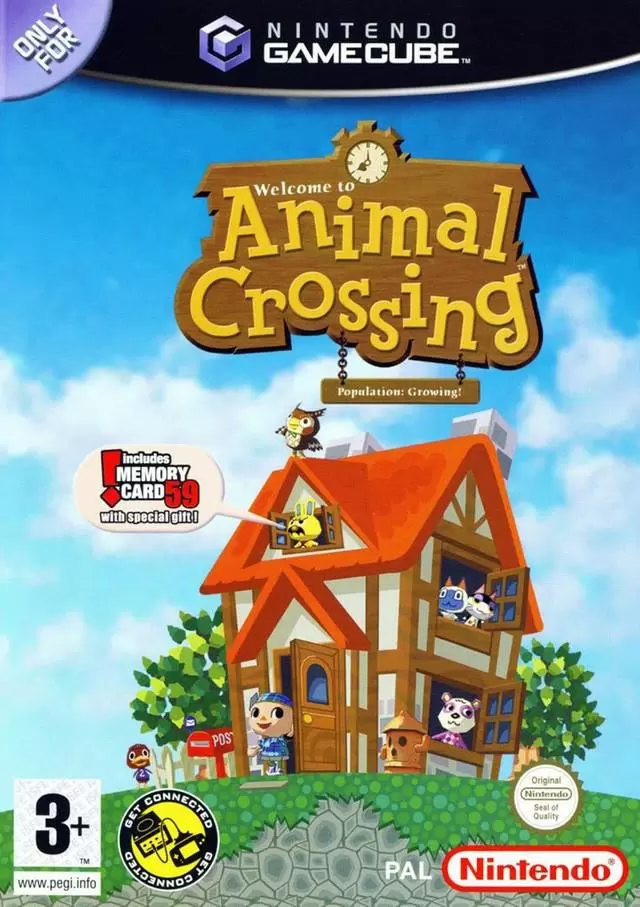 Jeux Gamecube - Animal Crossing