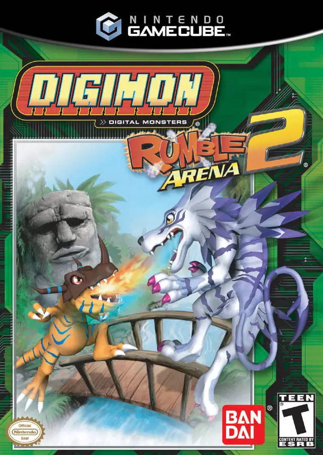 Nintendo Gamecube Games - Digimon Rumble Arena 2