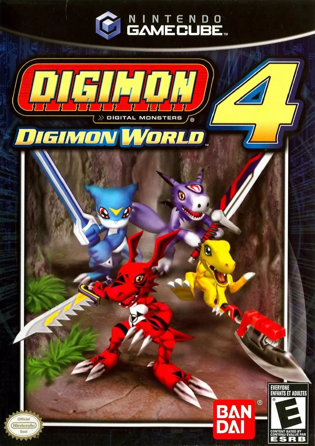 Jeux Gamecube - Digimon World 4