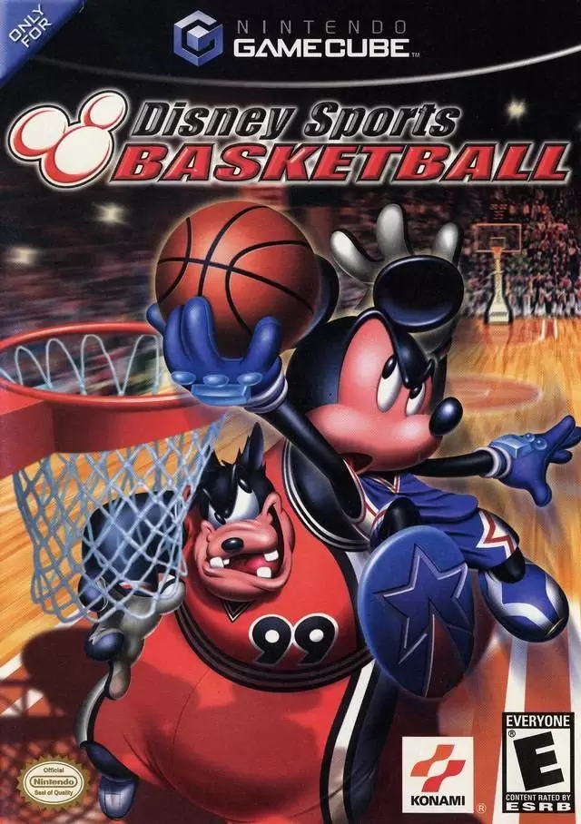 Nintendo Gamecube Games - Disney Sports: Basketball