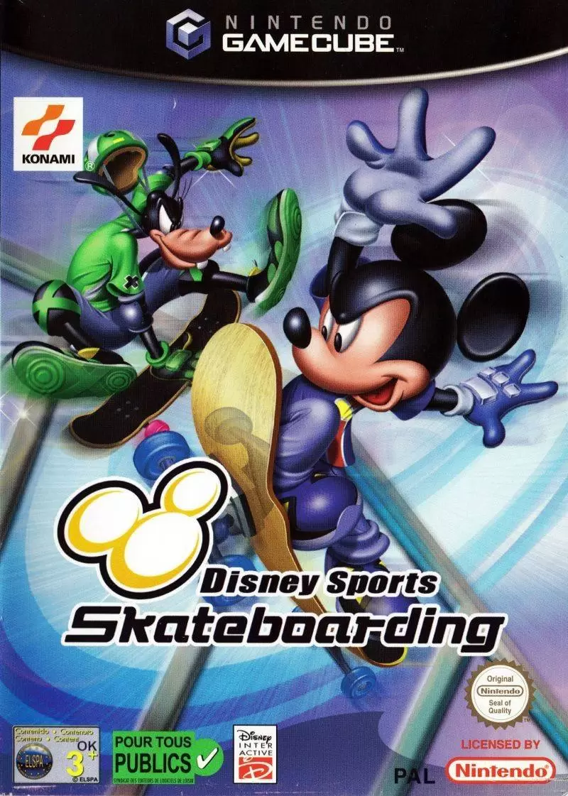 Nintendo Gamecube Games - Disney Sports: Skateboarding