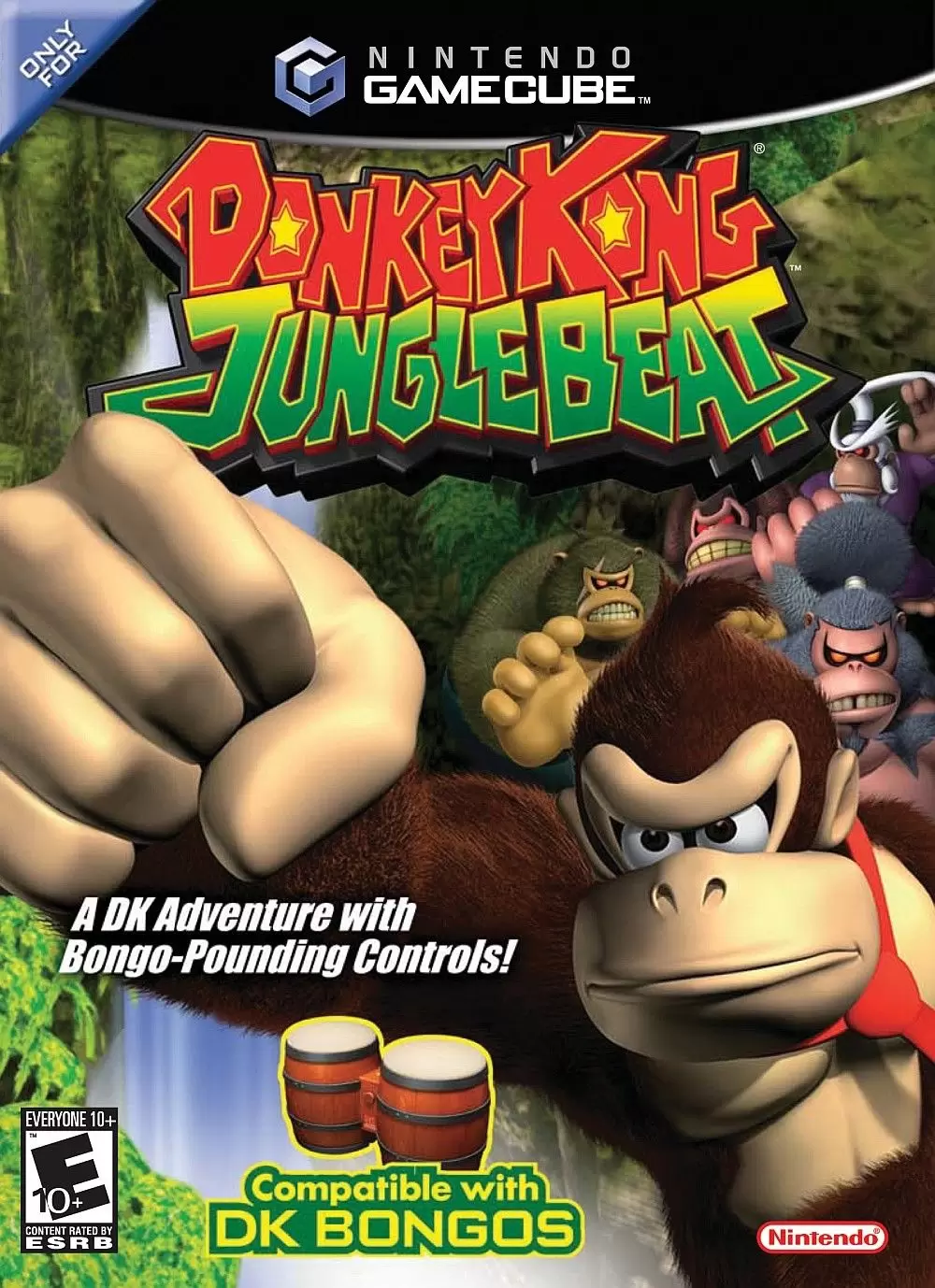 Jeux Gamecube - Donkey Kong Jungle Beat