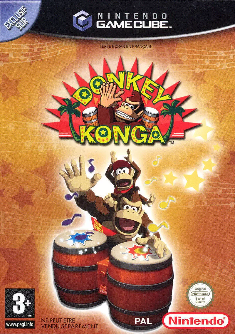 Nintendo Gamecube Games - Donkey Konga