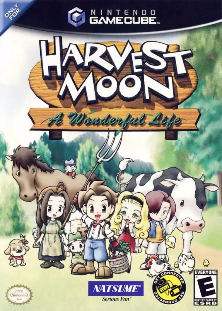 Jeux Gamecube - Harvest Moon: A Wonderful Life