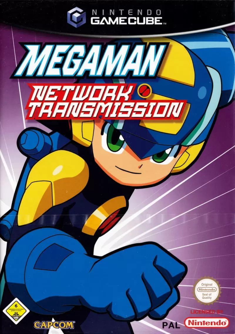 Nintendo Gamecube Games - Mega Man Network Transmission