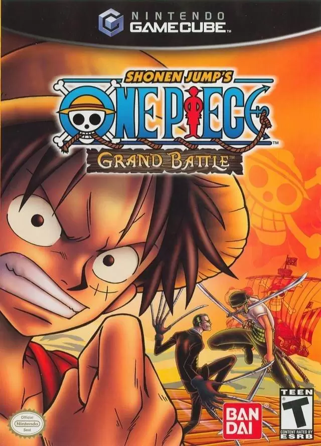 Nintendo Gamecube Games - One Piece Grand Battle