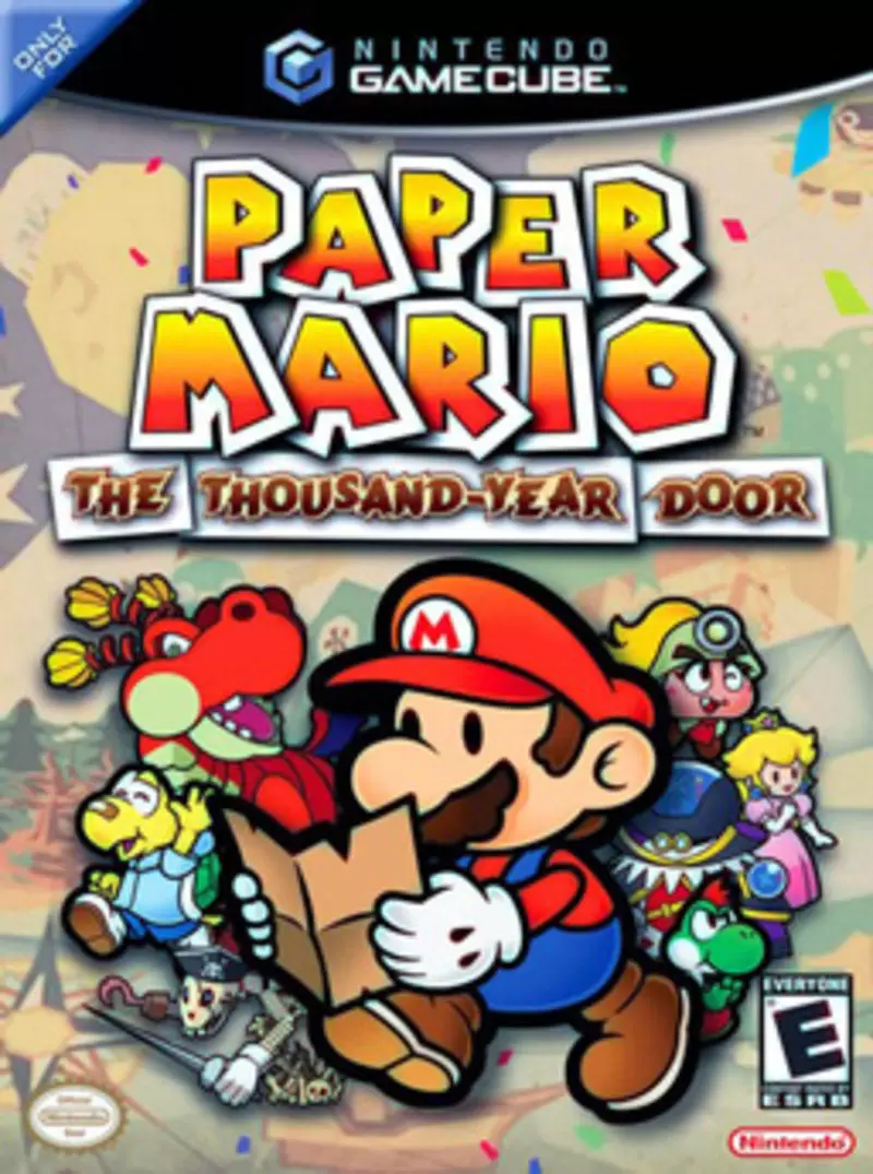 Nintendo Gamecube Games - Paper Mario: The Thousand-Year Door