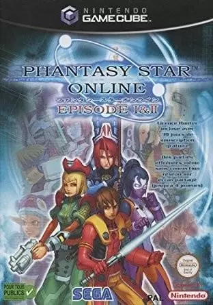 Jeux Gamecube - Phantasy Star Online Episode I & II