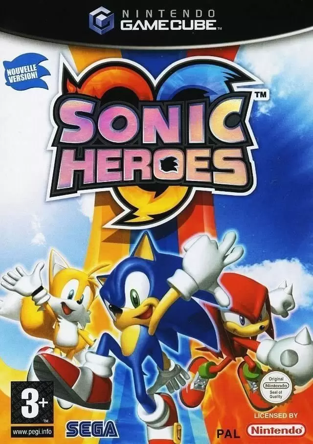 Jeux Gamecube - Sonic Heroes