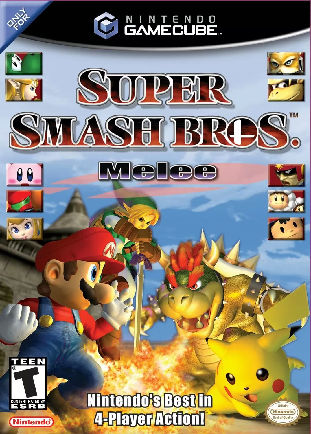 Nintendo Gamecube Games - Super Smash Bros. Melee