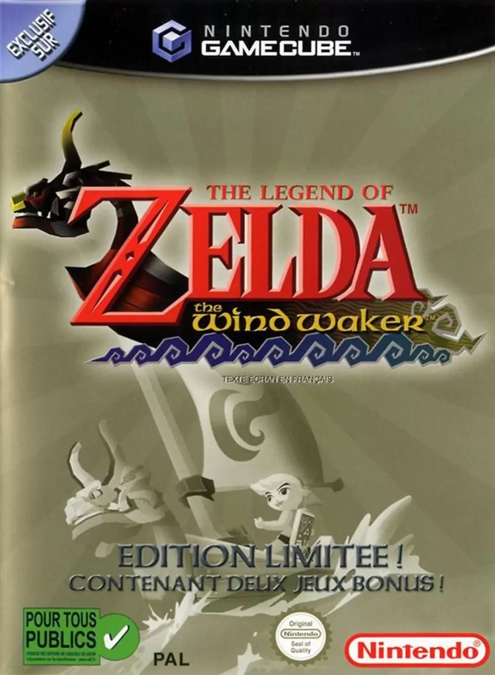 Legend of Zelda Wind Waker Switch GameCube Wii U POSTER MADE IN