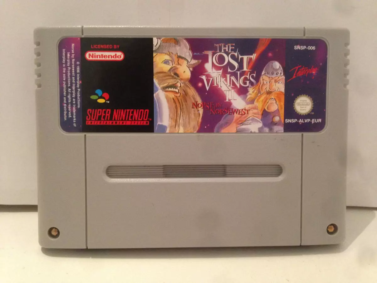 Jeux Super Nintendo - Lost Vikings 2: Norse By Norsewest