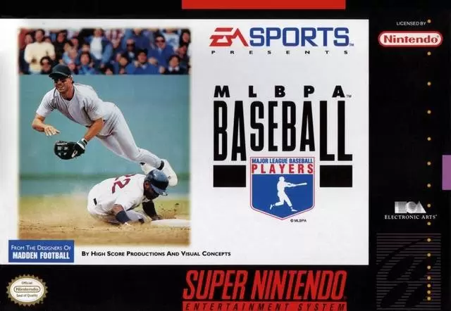 Jeux Super Nintendo - MLBPA Baseball