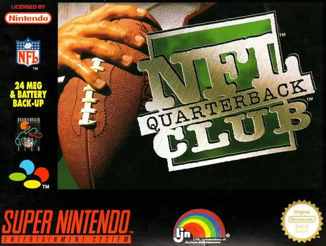 Super Famicom Games - NFL Quarterback Club