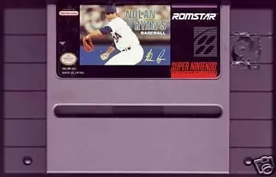 Super Famicom Games - Nolan Ryan\'s Baseball