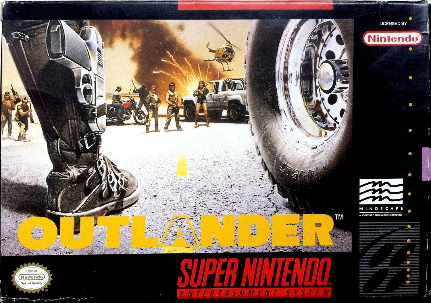 Super Famicom Games - Outlander