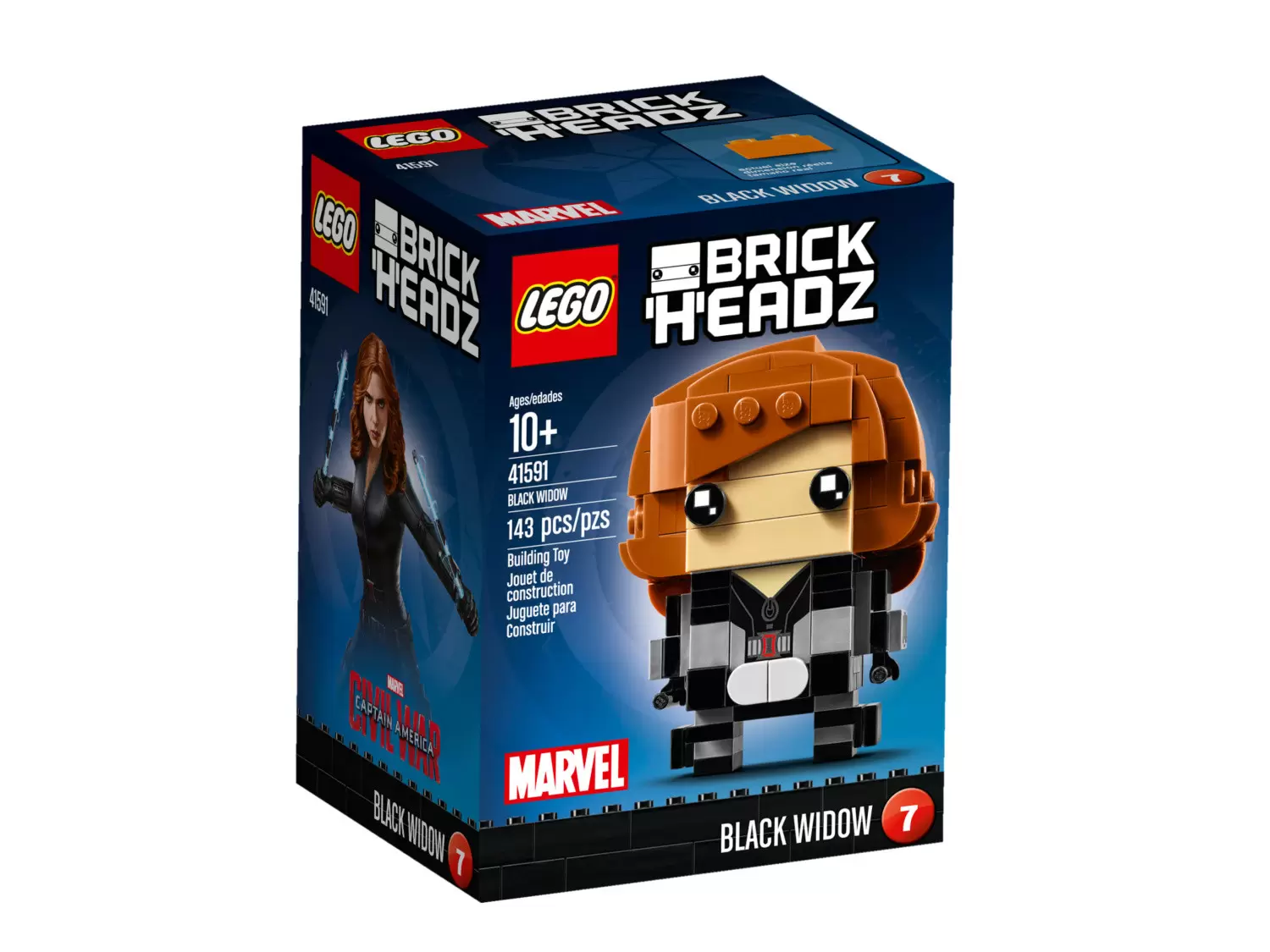 LEGO BrickHeadz - 07 - Black Widow