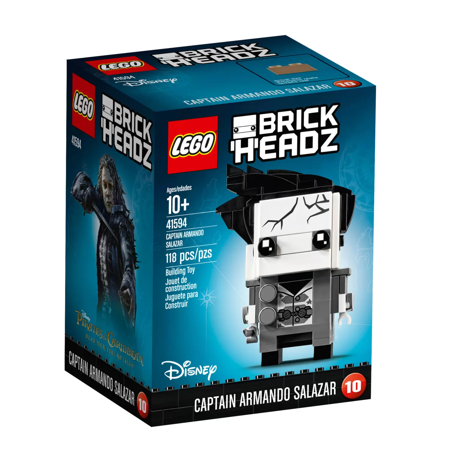 LEGO BrickHeadz - 10 - Captain Armando Salazar