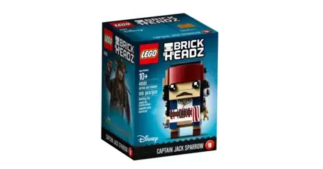 LEGO Brickheadz Captain Jack Sparrow 41593 Building Kit for sale online