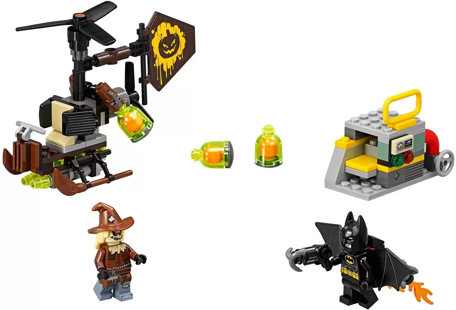 The LEGO Batman Movie - Scarecrow Fearful Face-off