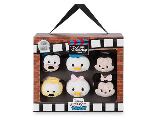 Tsum Tsum Plush Bag And Box Sets - Disney Store 30th Anniversary Box