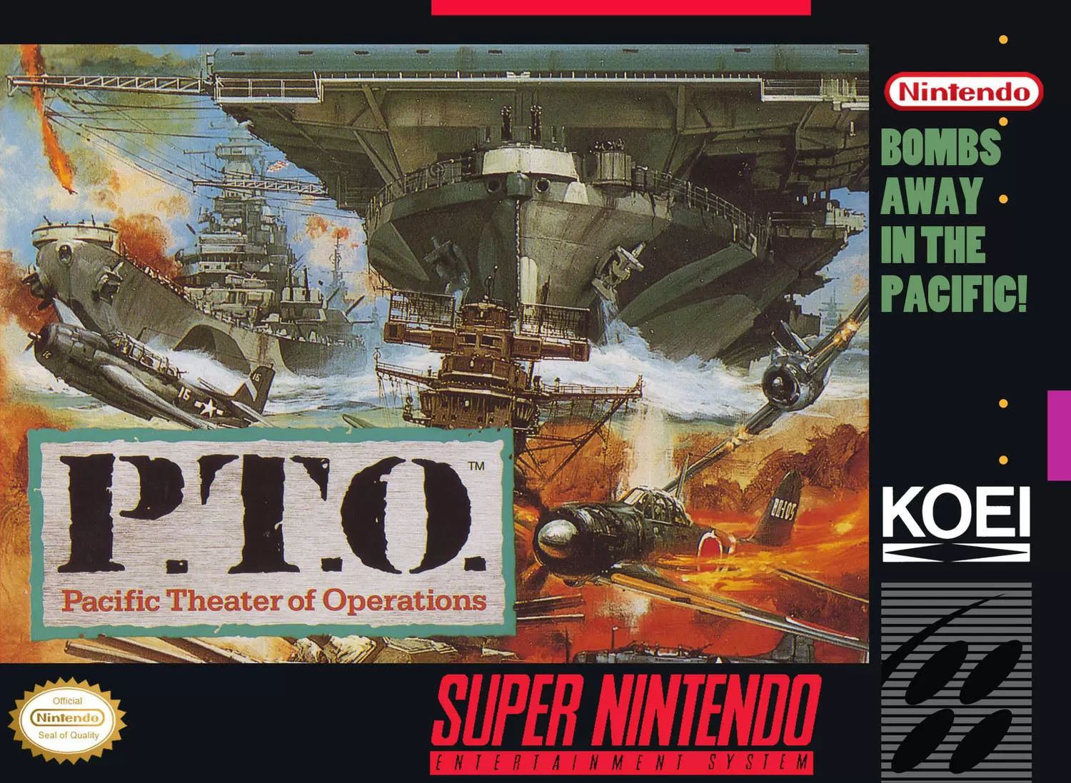 Super Famicom Games - P.T.O.