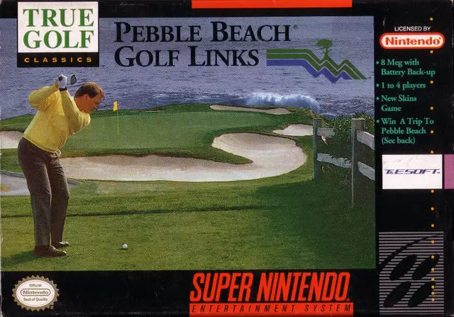 Super Famicom Games - Pebble Beach Golf