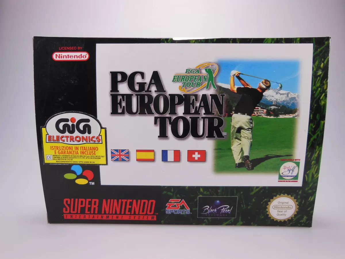 Jeux Super Nintendo - PGA European Tour