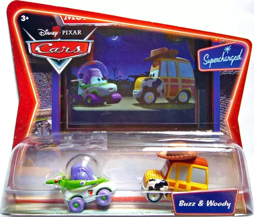 Cars 1 models - Buzz & Woody