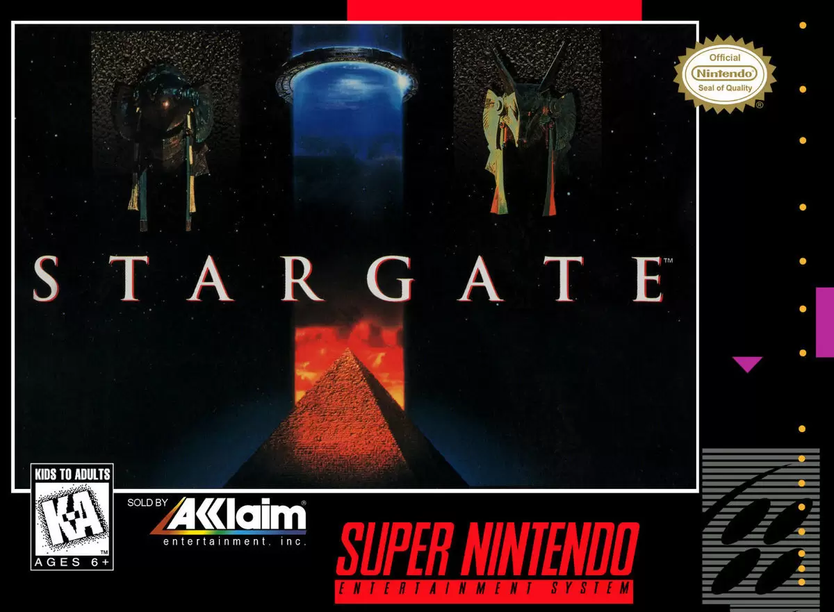 Super Famicom Games - Stargate