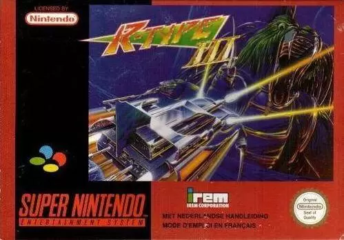 Super Famicom Games - Super R-Type III