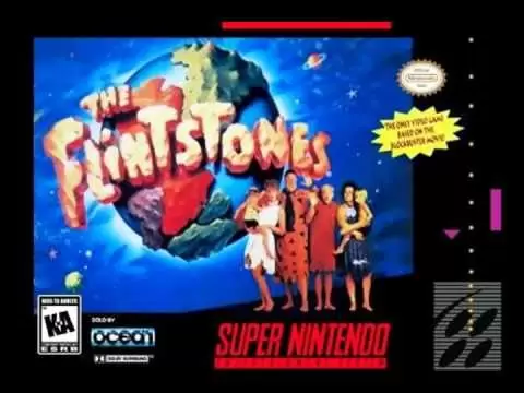 Super Famicom Games - The Flintstones