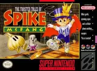 Jeux Super Nintendo - The Twisted Tales of Spike McFang