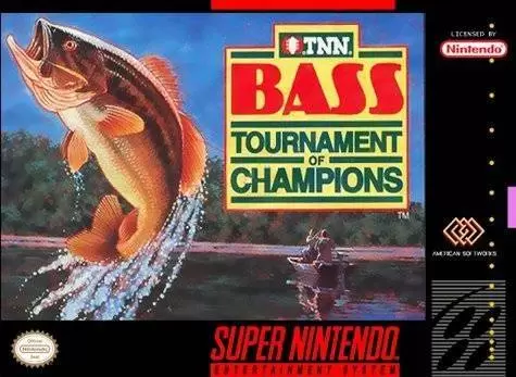 Super Famicom Games - TNN Bass Tournament of Champions