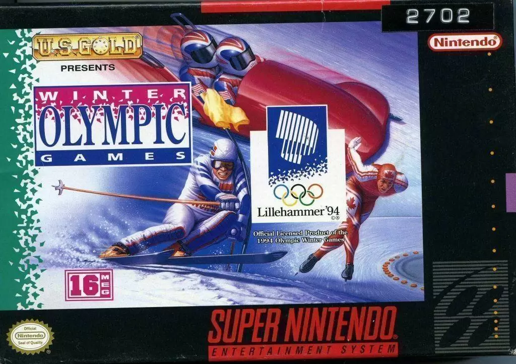 Jeux Super Nintendo - Winter Olympics - Lillehammer \'94