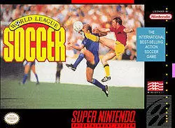 Super Famicom Games - World League Soccer