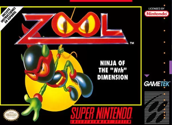 Jeux Super Nintendo - Zool - Ninja of the Nth Dimension